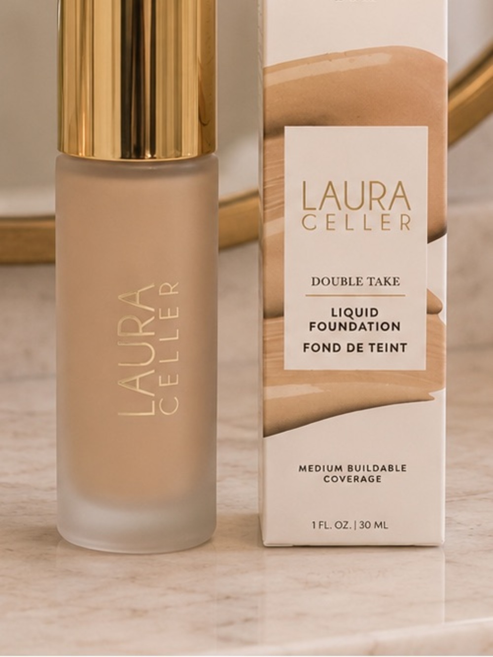 Laura Geller Double Take Liquid Foundation - Fair